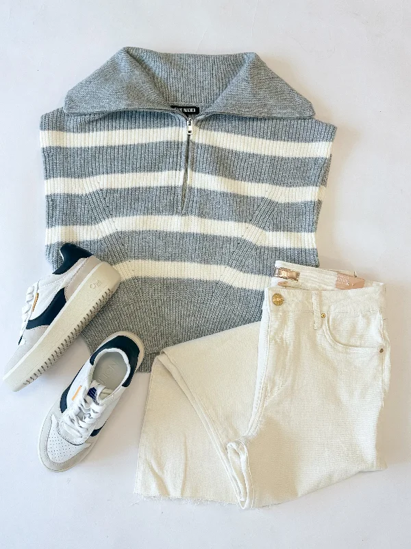 Midnight Madness Heather Grey Easton Sweater