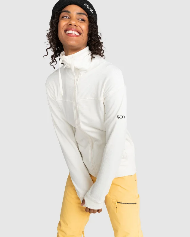 Act Now Womens Vertere Technical Zip-Up Fleece