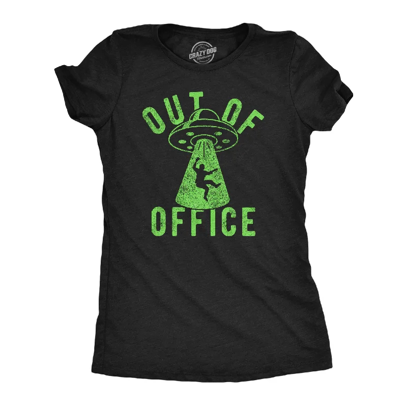 Now or Never Out Of Office UFO Women's T Shirt