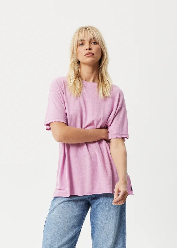 Now Available AFENDS Womens Slay - Oversized Tee - Candy