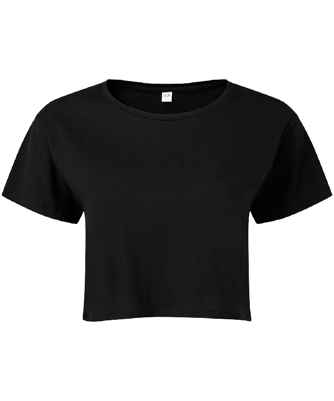 Super Savings Womens TriDri® crop top | Black